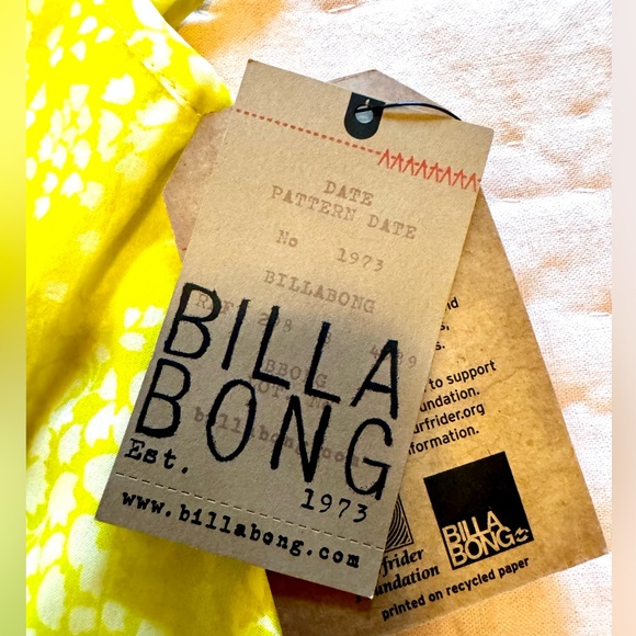 BILLABONG Sheerly Mine Cami Top Dandelion Medium NWT - Picture 7 of 11